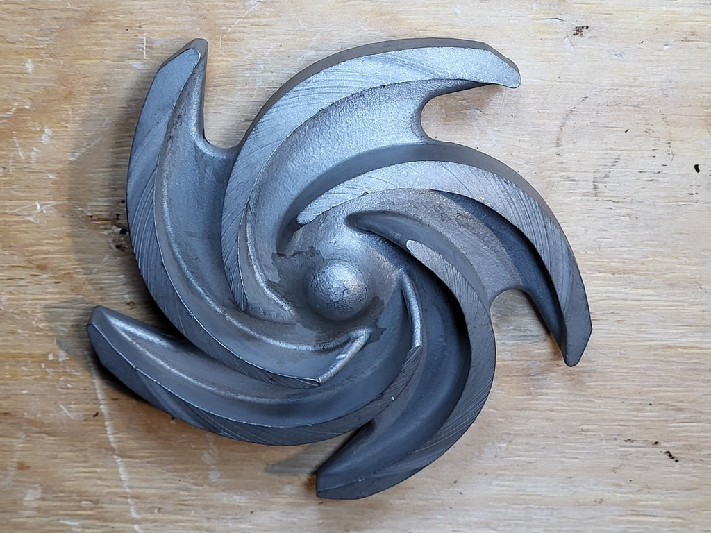 GOULDS 5-Vane Impeller CN7M for 3196STX Pump Size 1x1.5-6, R76781-1203