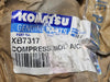 KOMATSU AC Compressor XB7317, Sanden 4592, P/N PC2409, R134a