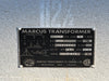 MARCUS TRANSFORMER 112.5 kVA Transformer, 600 Pri. volts, 120/208 Sec. volts 4322