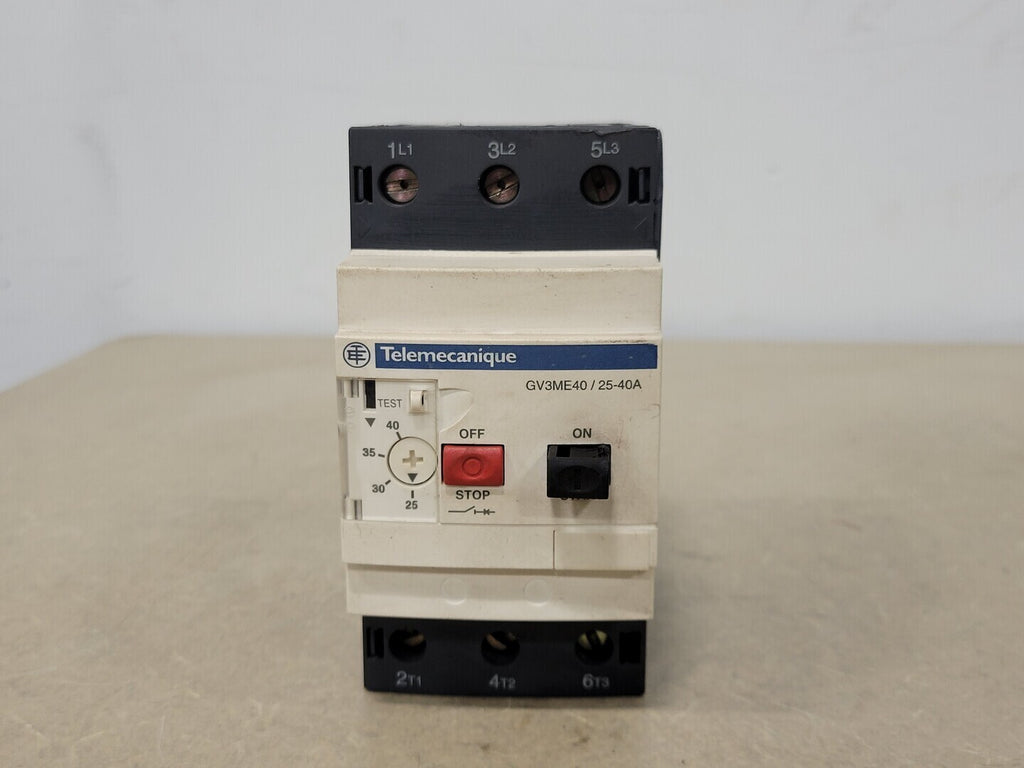 TELEMECANIQUE 25-40 Amp, 3 Pole, 690 Volts Circuit Breaker GV3ME40