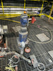 NATIONAL BULK EQUIPMENT INC. Stainless Steel Super Sack Bag Unloading System w/ Dust Collector & Push Control