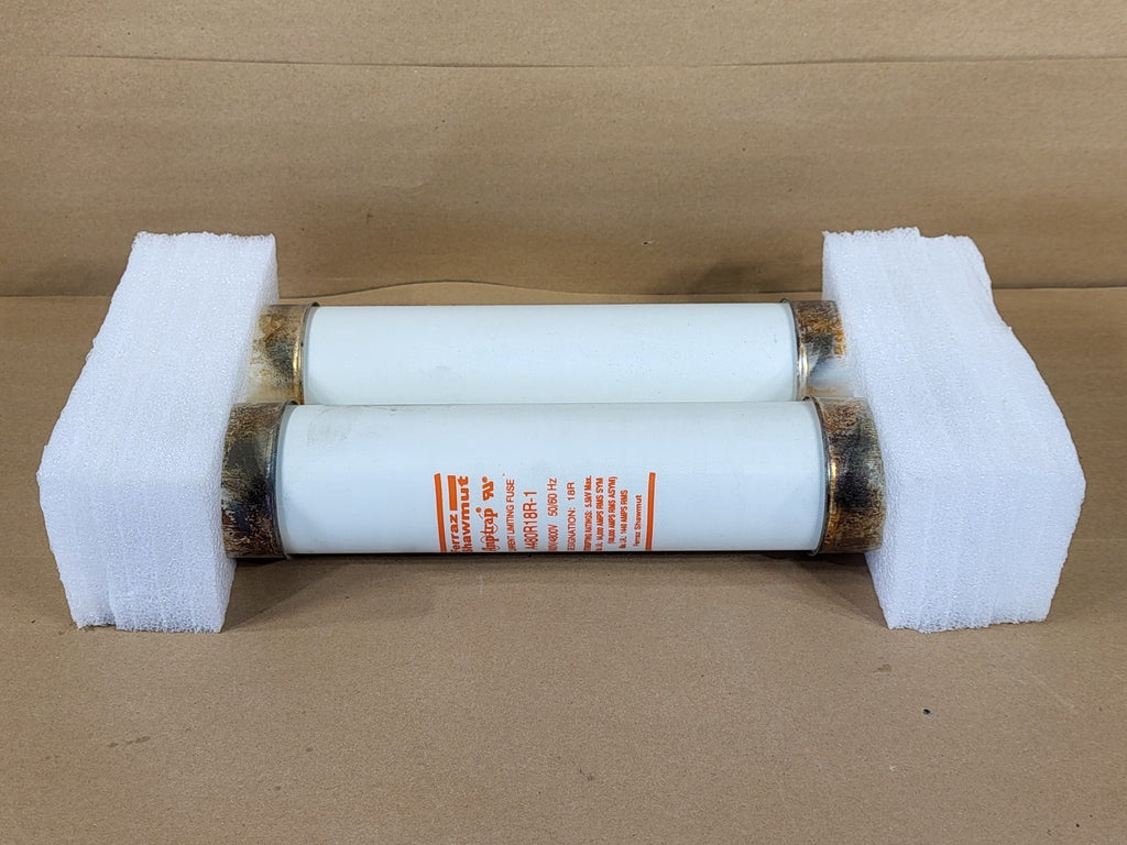 FERRAZ SHAWMUT 390 Amp, Class R Current Limiting Backup Fuse A480R18R-1