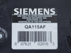 SIEMENS 15 Amp, 1 Pole, 120 Volts Circuit Breaker QA115AF