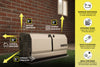 CHAMPION 14 kW aXis Home Standby Generator w/ 200-Amp Whole House Switch
