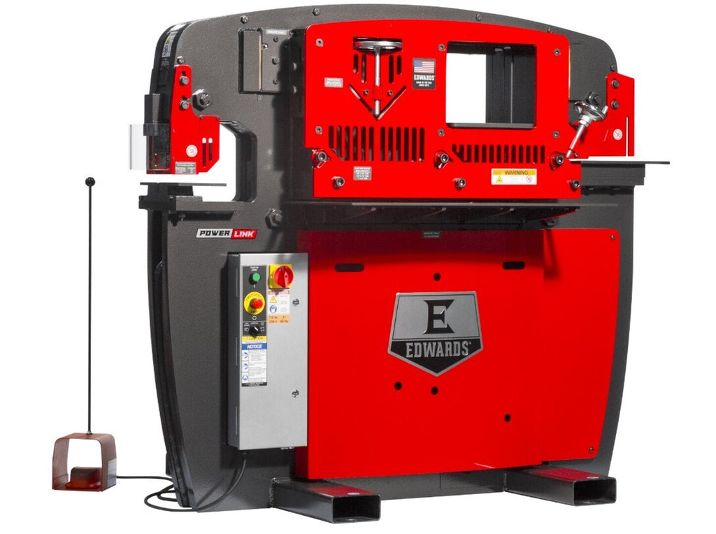 EDWARDS 65 Ton Ironworker 230V, 3 ph w/ Powerlink