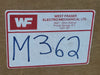 GENERAL ELECTRIC 2 hp, 575 volts, 1735 rpm, 145T, Electric Motor M362, 5KS145XAA223A
