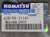 KOMATSU Weather Strip 426-56-21141