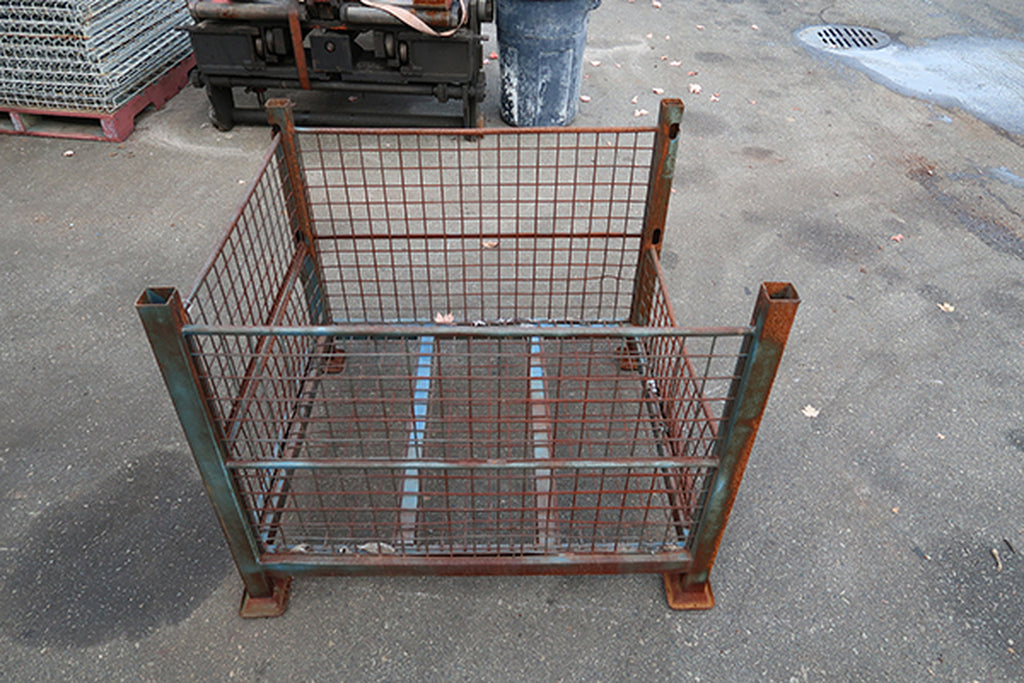 Steel Storage Cage 33" x 38.5" x 33"