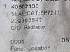 CATERPILLAR 31.24mm Bulk Seal 5P-7211