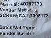 CATERPILLAR M10x1.5 Wing Screw 239-5173