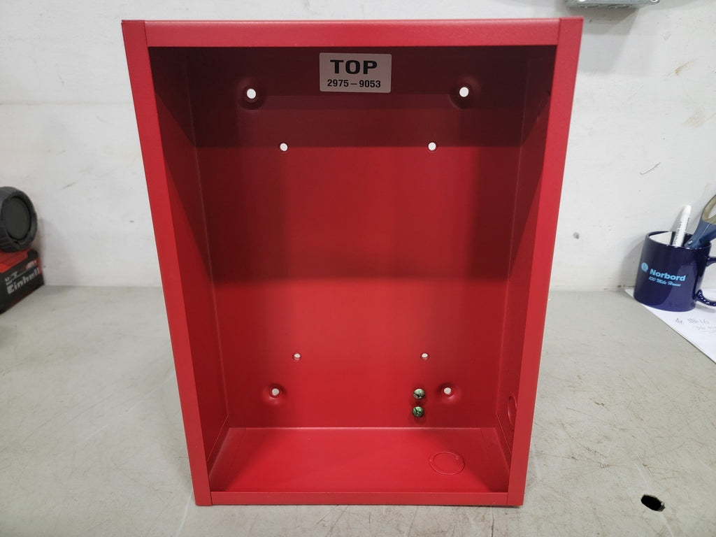 SIMPLEX Firefighter Phone Backbox, Red, 2975-9053