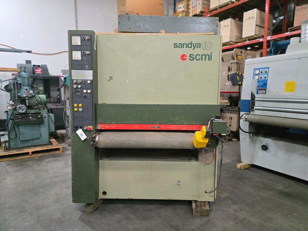 SCMI 43" 3-Head Wide Belt Sander, Sandya 10 RRCS 110