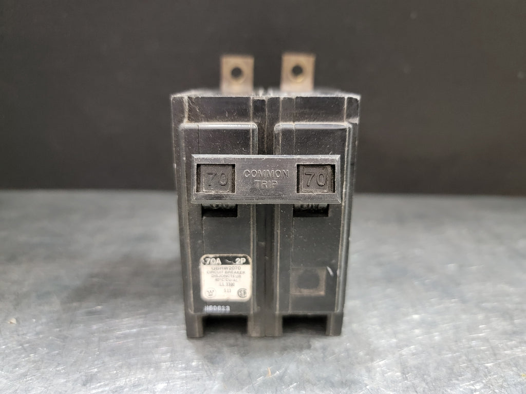 WESTINGHOUSE 70 Amp, 2 Pole, 120/240 Volts Circuit Breaker QBHW2070