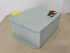 HOFFMAN Steel Enclosure w/ Backplate A1210CH, 12"x10"x5" 