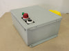 HOFFMAN Steel Enclosure w/ Backplate A1210CH, 12"x10"x5" 