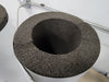 Closed-Cell Elastomeric Foam Pipe Insulation Sleeves | Large Diameter | Lot of 2