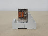 ALLEN-BRADLEY 15 Amp, 30 VDC, 8-Pins Relay 700-HB32A1 w/ Socket Base 700-HN153