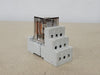 ALLEN-BRADLEY 15 Amp, 30 VDC, 8-Pins Relay 700-HB32A1 w/ Socket Base 700-HN153