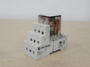 ALLEN-BRADLEY 15 Amp, 30 VDC, 8-Pins Relay 700-HB32A1 w/ Socket Base 700-HN153