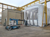 MOBILE ENVIRONMENTAL SOLUTIONS Portable Mobile Paint Booth - 55' x 23'-6" x 22'