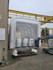 MOBILE ENVIRONMENTAL SOLUTIONS Portable Mobile Paint Booth - 55' x 23'-6" x 22'