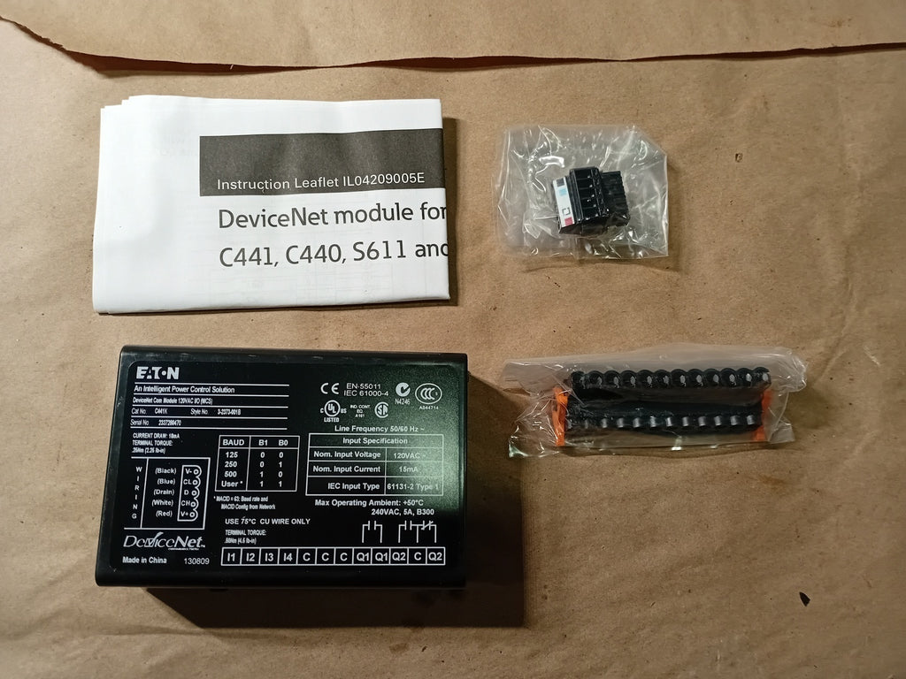 EATON 120VAC I/O DeviceNet Com Module  C441K