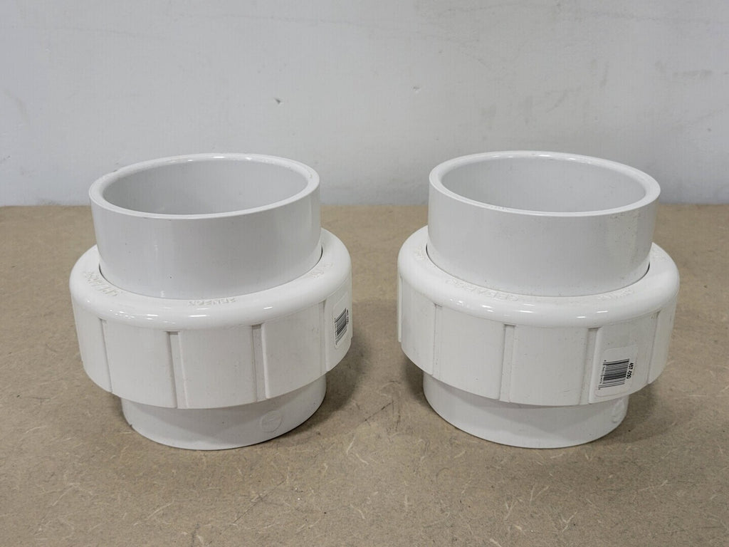 SPEARS 3" PVC Union Socket SCH 40/STD, Buna, 457-030 (Lot of 2)