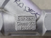 BURKERT 3/4" PTFE SS Class 150 2- Way Piston Op Angle Seat Valve 00454620