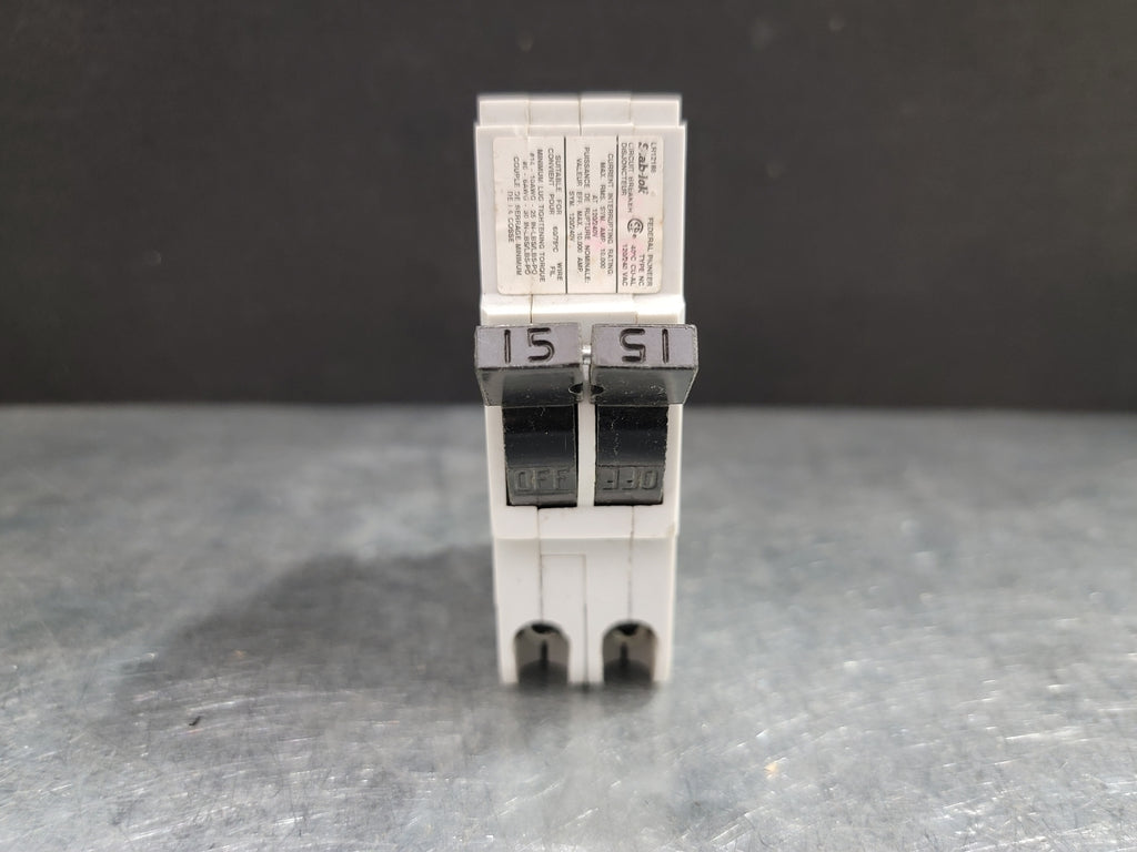 FEDERAL PIONEER 15 Amp, 2 Pole, 120/240 volts Circuit Breaker NC215