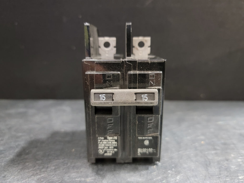 SIEMENS 15 Amp, 2 Pole, 120/240 volts Circuit Breaker BQ215