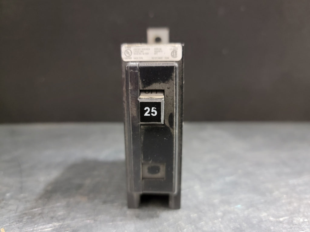 CUTLER-HAMMER 25 Amp, 1 Pole, 120/240 Volts Circuit Breaker BA125