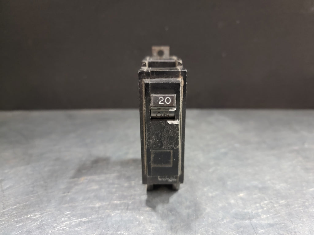 CANADIAN GENERAL ELECTRIC 20 Amp, 1 Pole, 120/240 Volts Circuit Breaker TQB1120