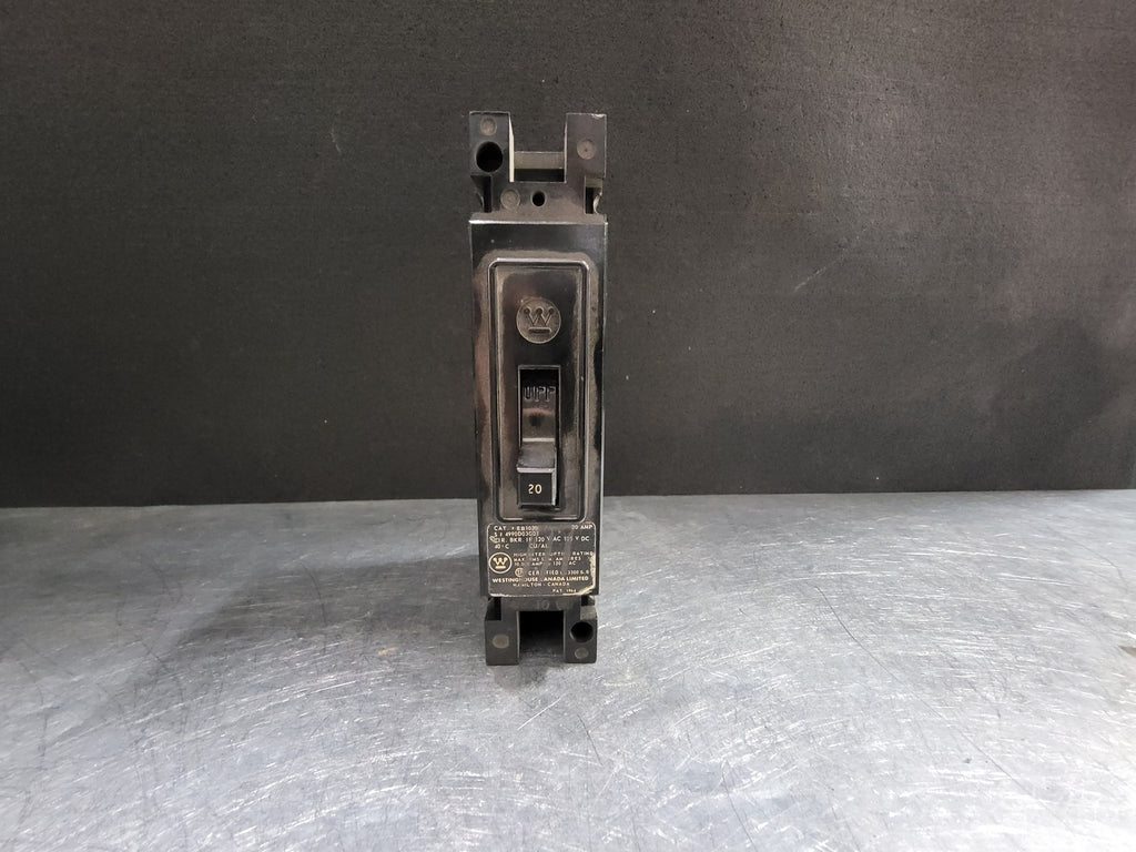 WESTINGHOUSE 20 Amp, 1 Pole, 120 volts Circuit Breaker EB1020