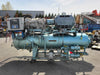 MYCOM 250VMD-SU Ammonia Screw Compressor Package w/ 400 HP Toshiba Motor, Oil Separator Tank, Controls