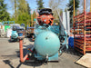 MYCOM 250VMD Ammonia Screw Compressor Package w/ Receiver Tank, 450HP Motor, NH3 Industrial Refrigeration System