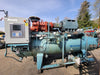 MYCOM 250VMD Ammonia Screw Compressor Package w/ Receiver Tank, 450HP Motor, NH3 Industrial Refrigeration System