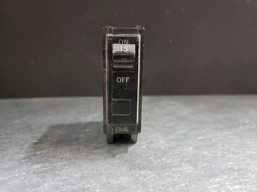 GENERAL ELECTRIC 15 Amp, 1 Pole, 120/240 volts Circuit Breaker TQL115AC