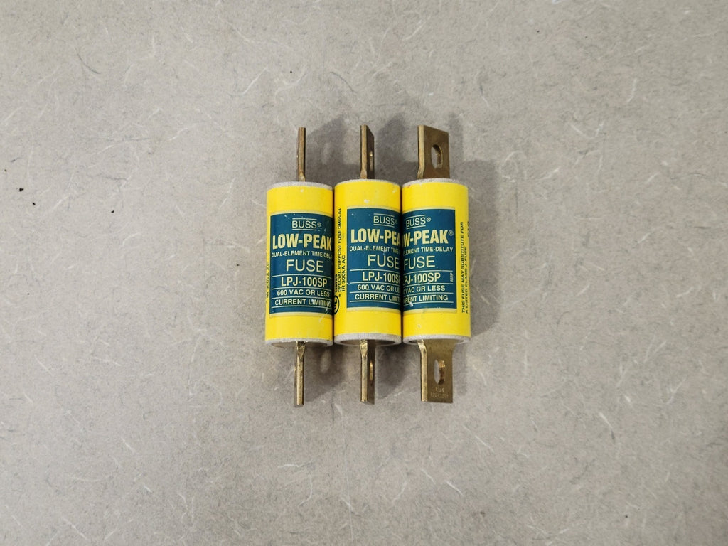 BUSSMANN 100A 600V Low-Peak Class J Fuse LPJ-100SP