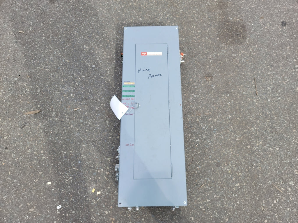 FEDERAL PIONEER 225 Amp 42-Circuit 3-Phase Main Lug Load Center w/ Ground Bar