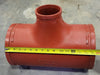 VICTAULIC Reducing Tee 8x8x4 in. No. 25