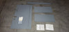SQUARE D Trim front, I-Line Panelboard, HCM73TSD, 32in W x 73in H