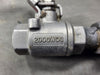 NVC Plug Grout with 1/2" 2000WOG Stainless Steel Ball Valve