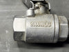 78" Long Plug Grout with 1/2" 2000WOG Stainless Steel Ball Valve
