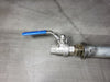 GKWI 146" Long Plug Grout with 1/2" 2000WOG Stainless Steel Ball Valve