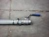 146" Long Plug Grout with 1/2" 2000WOG Stainless Steel Ball Valve