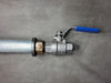 147" Long Plug Grout with 1/2" 2000WOG Stainless Steel Ball Valve M187-12