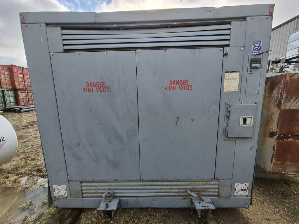 WESTINGHOUSE 750 kVA Transformer 4160V Pri, 600Y/347 Sec