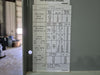 GENERAL ELECTRIC Double Fused Interrupter Switch 5 kV, 4160 Volts & Conduit Cabinet