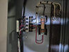 GENERAL ELECTRIC Double Fused Interrupter Switch 5 kV, 4160 Volts & Conduit Cabinet