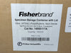 FISHER SCIENTIFIC COMPANY Specimen Storage Container with Lid 14955117A (Box of 100)